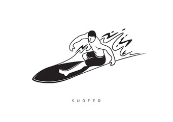 SILHOUETTE SURFER STOCK