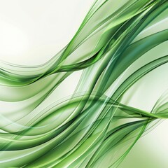 Modern Colorful Curvy Waves Background