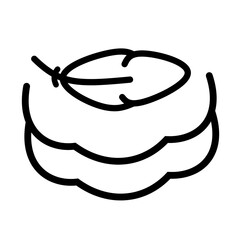 Fabric with feather filler, comfortable and easy