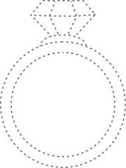 Tracing drawing ring