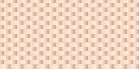 Seamless beige weave pattern, beige geometric pattern for wallpaper or background design