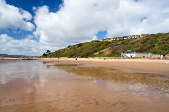 Exmouth Beach Devon England UK