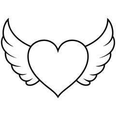 Sweet Hearts Outline For Coloring Pages