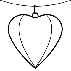 Sweet Hearts Outline For Coloring Pages