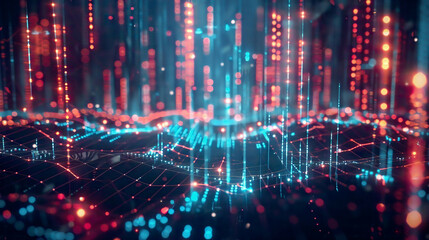 Global business network representing economic growth financial and banking data analysis stock market trends AI technology data security blockchain connections detailed and futuristic design 