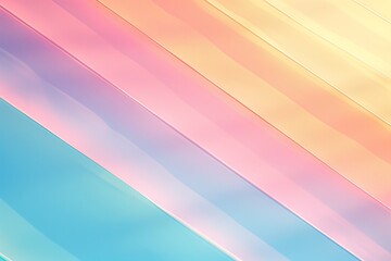 Fototapeta premium Abstract pastel colors 3d wave background. Wave banner. Abstract background in soft pastel colors.