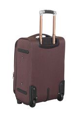 travel bag, travel suitcase isolated from background	