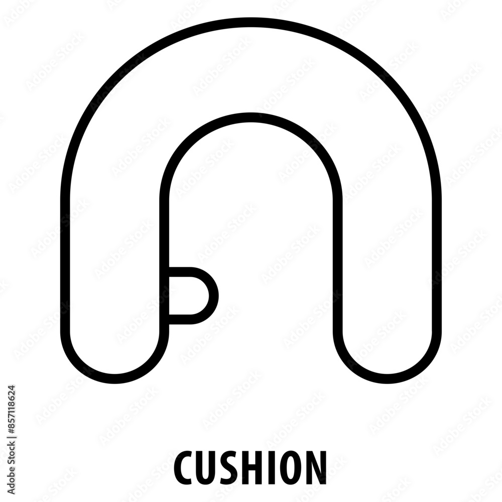 Poster cushion icon simple and easy to edit for your design elements
