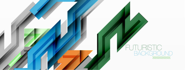 Fototapeta premium Dynamic lines geometric background. Vector Illustration For Wallpaper, Banner, Background, Card, Book Illustration, landing page