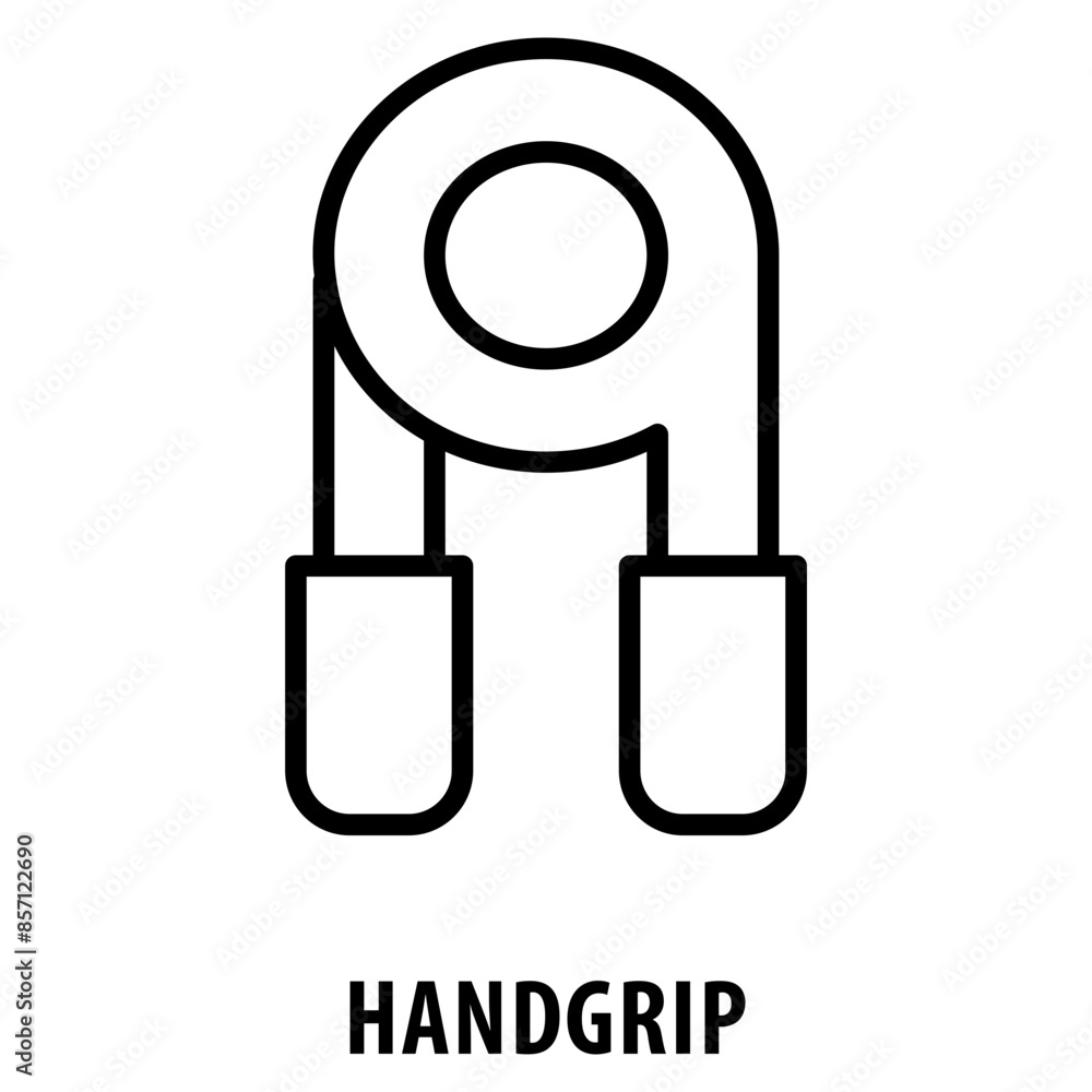 Poster handgrip icon simple and easy to edit for your design elements