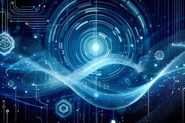 Fototapeta premium Tech Abstract Line photos 2024, Technology photos 2024