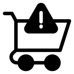 shopping  glyph  icon vector illustration isolated on white background © Suryo