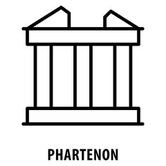Phartenon Icon simple and easy to edit for your design elements