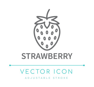 Stawberry Line Icon