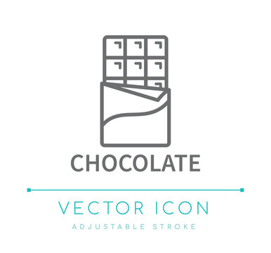 Chocolate Line Icon