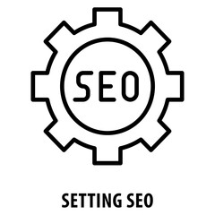 Setting SEO Icon simple and easy to edit for your design elements