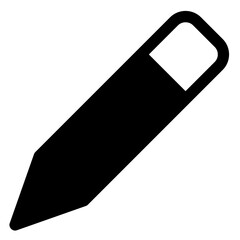 pen  glyph  icon vector illustration isolated on white background