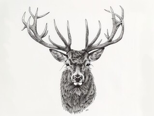 deer head silhouette