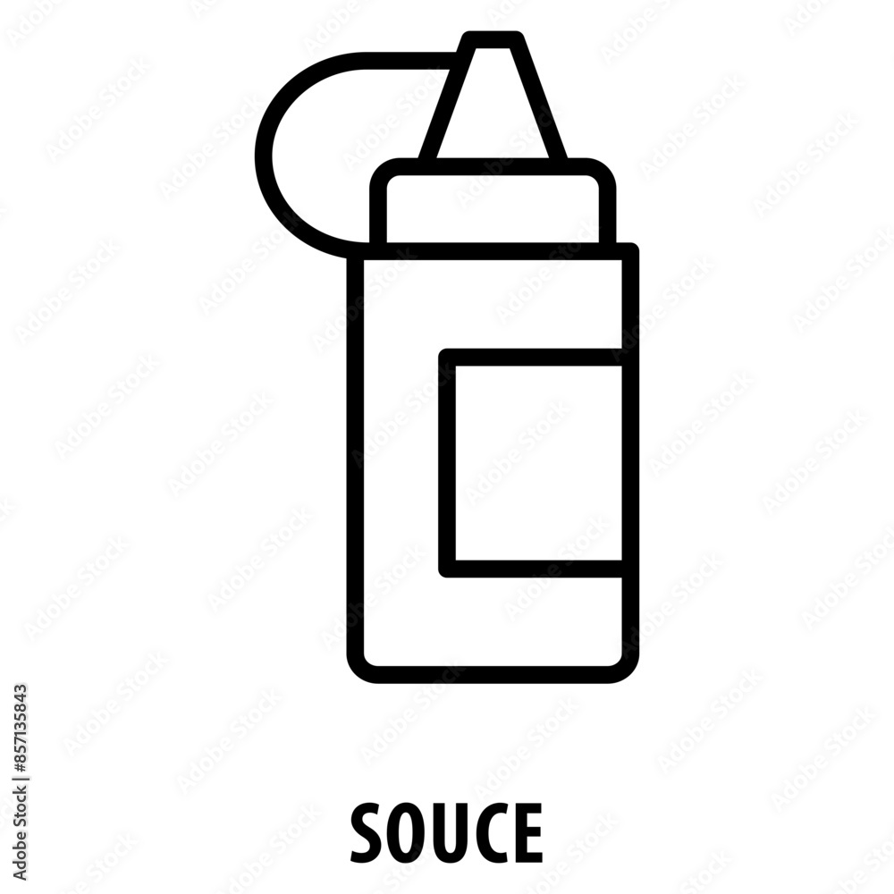 Poster souce icon simple and easy to edit for your design elements
