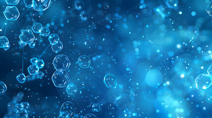 abstract background with bubbles