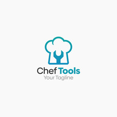 Chef Tools Logo Vector Template Design. Good for Business, Start up, Agency, and Organization