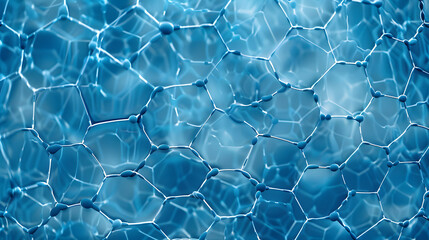 Obraz premium abstract background with hexagons