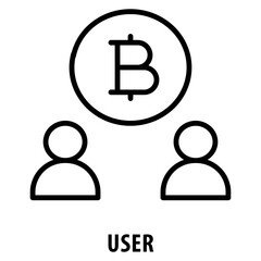 User Icon simple and easy to edit for your design elements