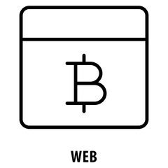 Fototapeta premium Web Icon simple and easy to edit for your design elements