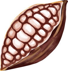 cocoa watercolor elements