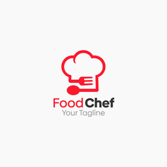 Food Chef Logo Vector Template Design. Good for Business, Start up, Agency, and Organization