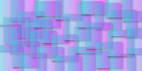 Abstract seamless modern green and pink color technology concept geometric line vector background. Squares Texture with squares Pattern design for banner, poster, flyer, cover, brochure.