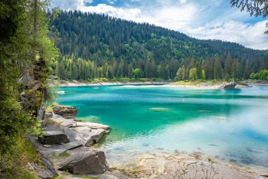 Erholung am Caumasee