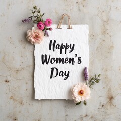 Naklejka premium White card with 