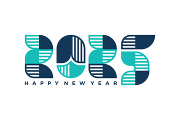 2025 logo design element idea with creative concept high resolution vector