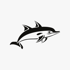 Fototapeta premium shark illustration