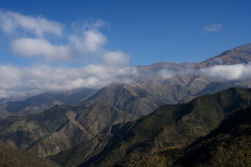 peaks of the andes