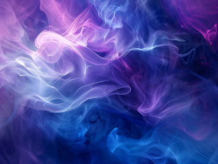 Fototapeta premium Abstract Purple and Blue Background, Generative AI Illustration
