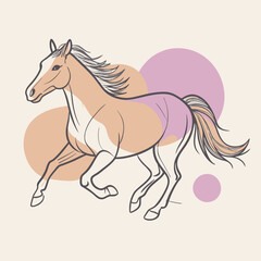 horse illustration