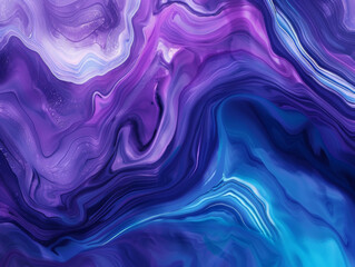 Obraz premium Abstract Purple and Blue Background, Generative AI Illustration