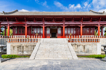 View of Rongzi winery, Xiangning County, Linfen City, Shanxi Province