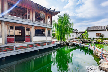 Obraz premium View of Rongzi winery, Xiangning County, Linfen City, Shanxi Province