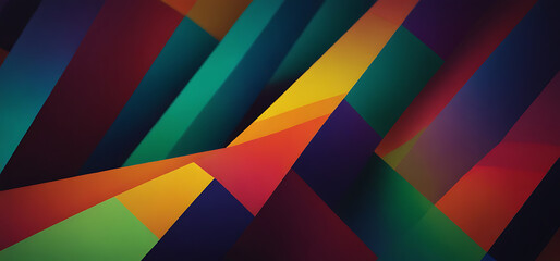 Abstract geometric patterns colorful background