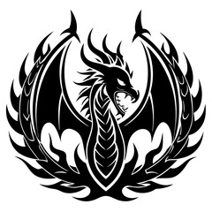 logo-dragon-surrounded-by-black-flames