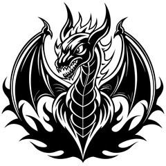 logo-dragon-surrounded-by-black-flames