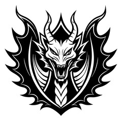 logo-dragon-surrounded-by-black-flames