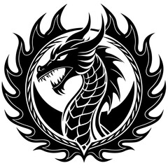 logo-dragon-surrounded-by-black-flames