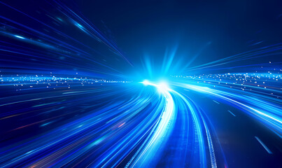 Obraz premium abstract blue background