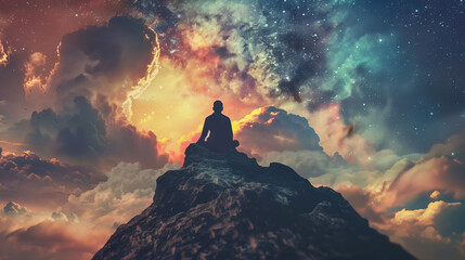 Man Contemplating the Universe.