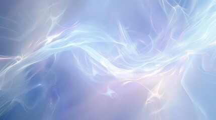 Soothing abstract background in pale blue lavender and silver with smooth gradients and soft light flares