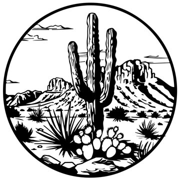 recommend clip art: Americas Desert